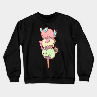 Kawaii Sea Slug Dango Crewneck Sweatshirt